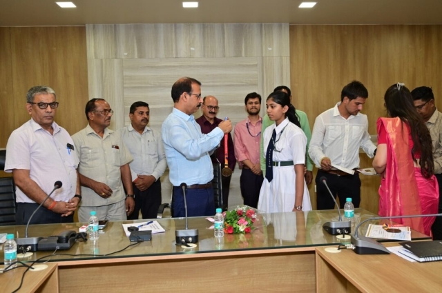 PSY Meritorious honor Singrauli Collectorate